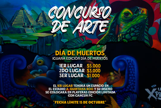 CANCÚN FC ANUNCIA CIERRE DE ‘CONCURSO DE ARTE’ CON MOTIVO DEL DÍA DE MUERTOS