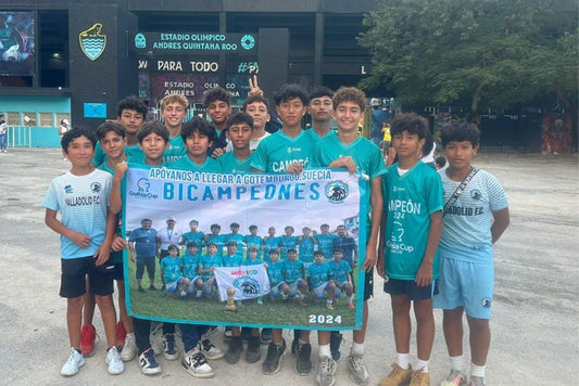 CANCÚN FC HACE EQUIPO EN APOYO A LA GOTHIA CUP